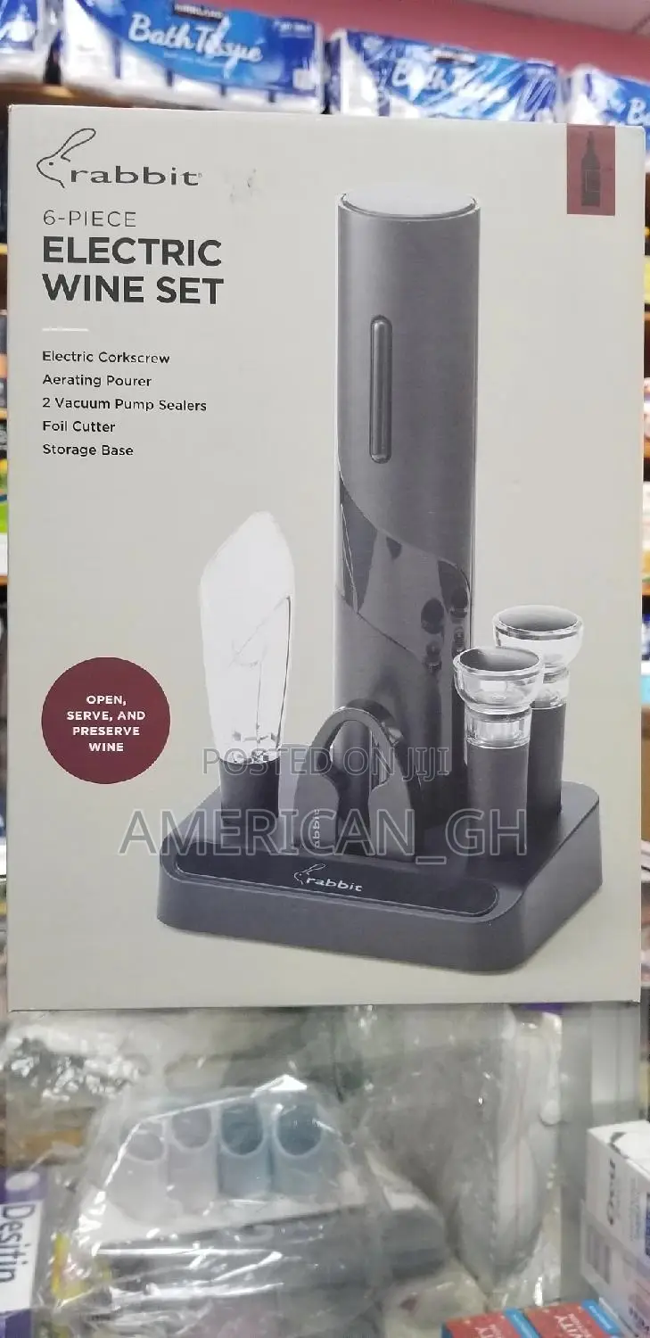 Rabbit 6 Pieces Electric Wine Set