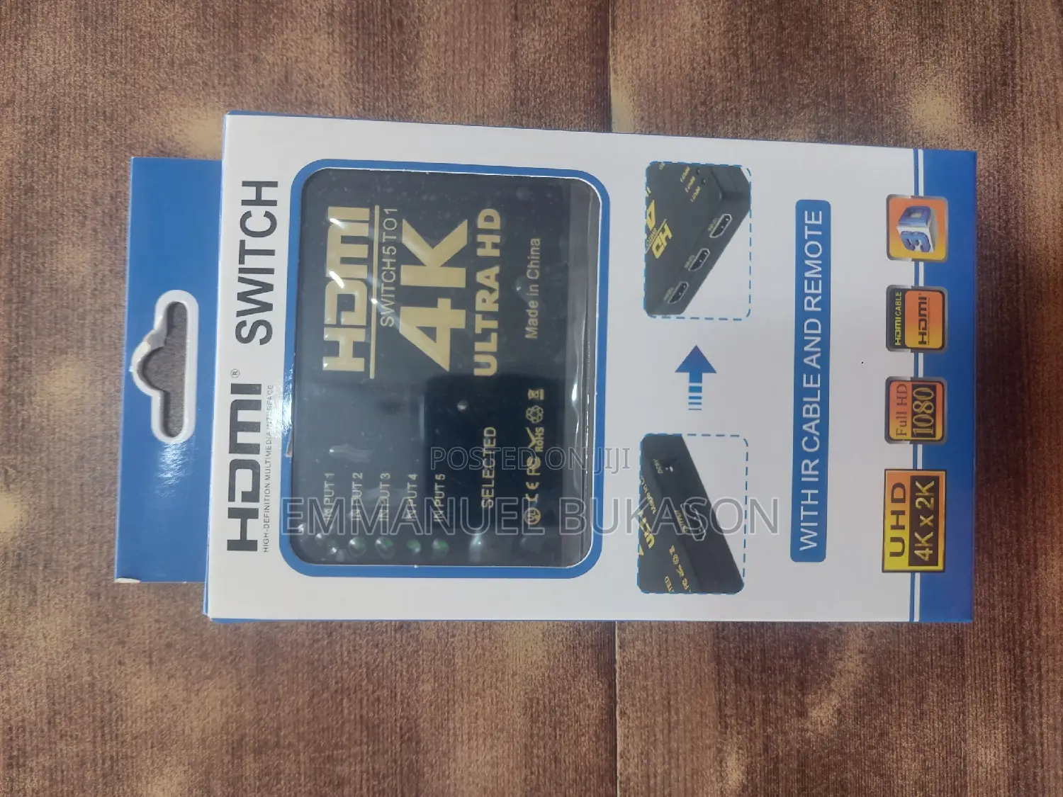 5port HDMI Switch With Remote Controller