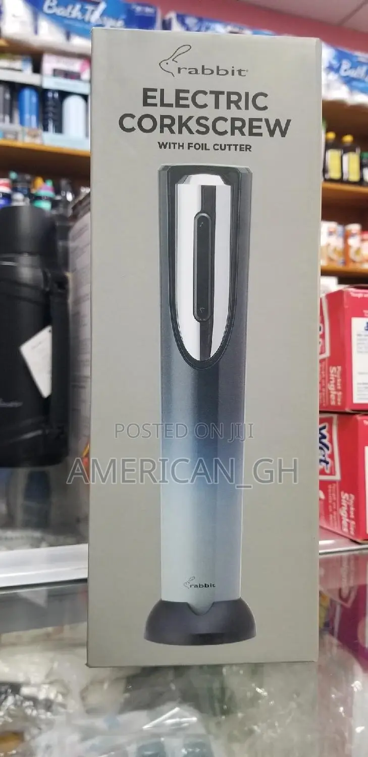 Rabbit Electric Corkscrew With Foil Cutter