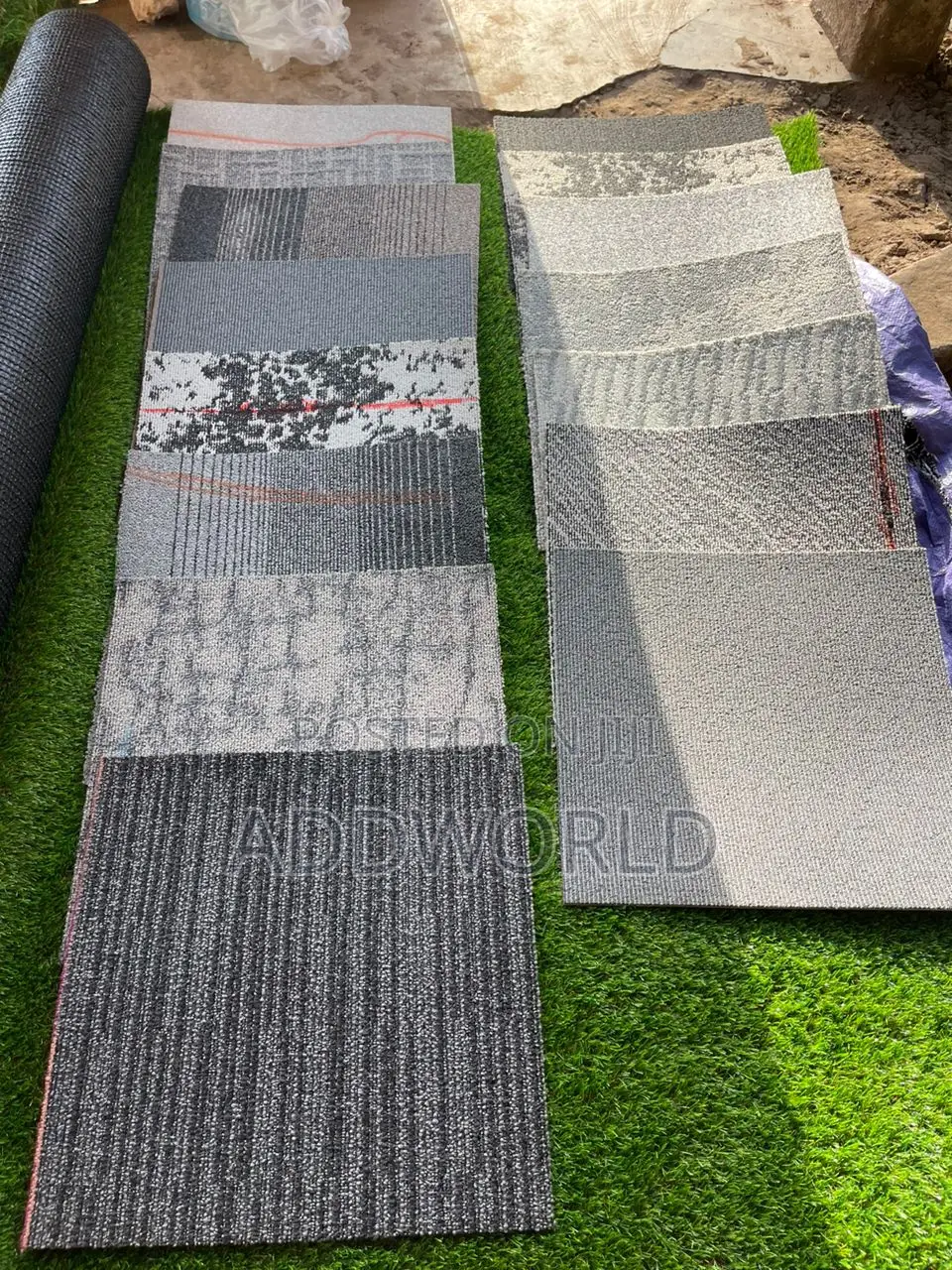 Woolen Tile Carpet Normall Colection (20pcs in a Box 600gh)