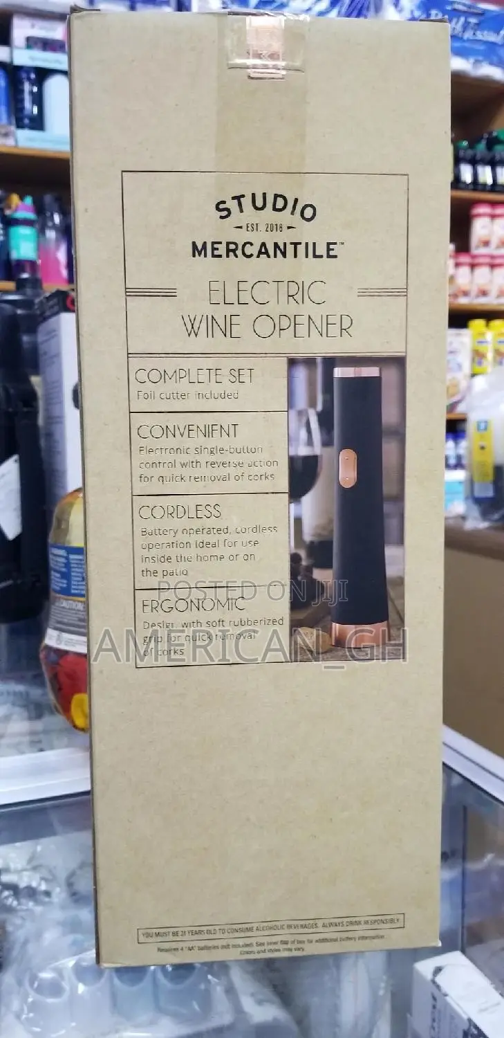 Studio Mercantile Electric Wine Opener