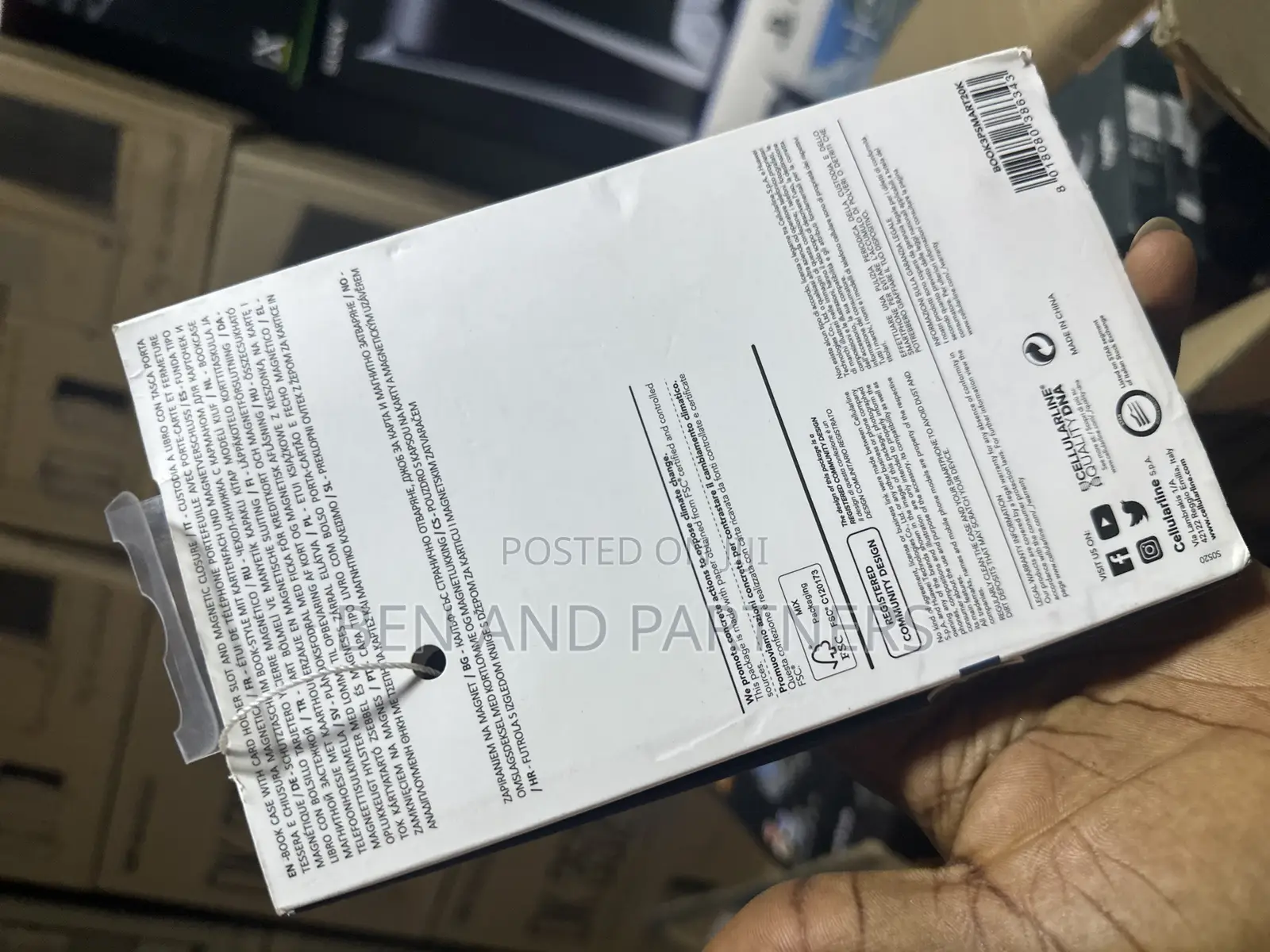 Original Huawei P Smart 2020 Book Cover