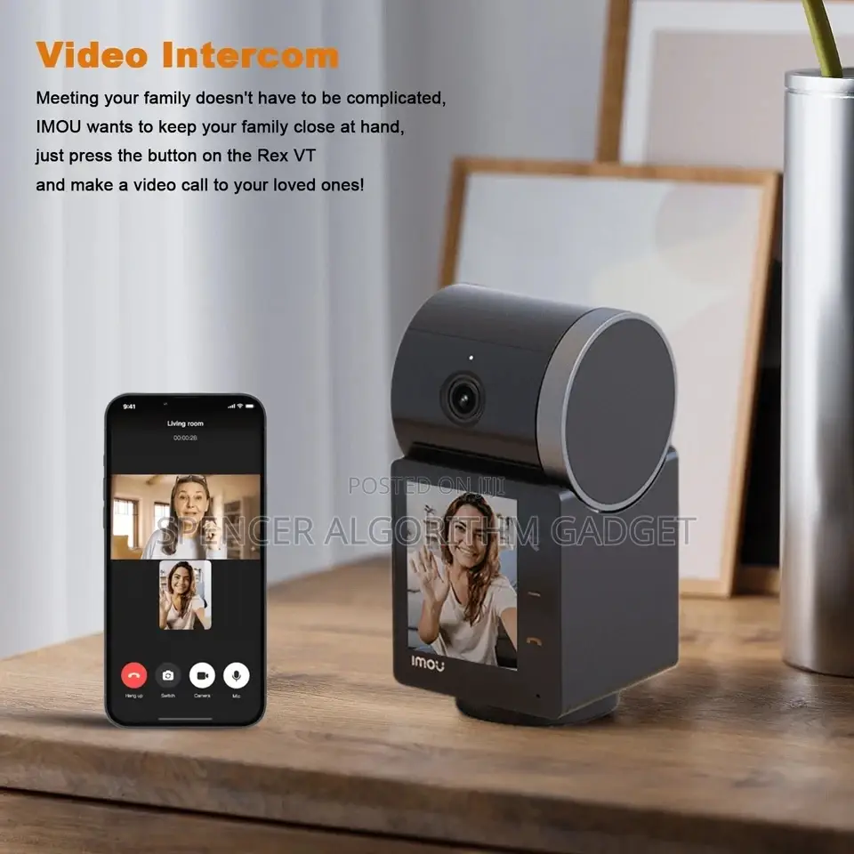 Imou Rex Vet Intercom Screen Wireless Communication Camera