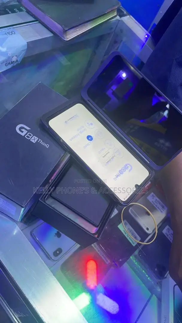 New LG G8X Thinq 128 GB Black