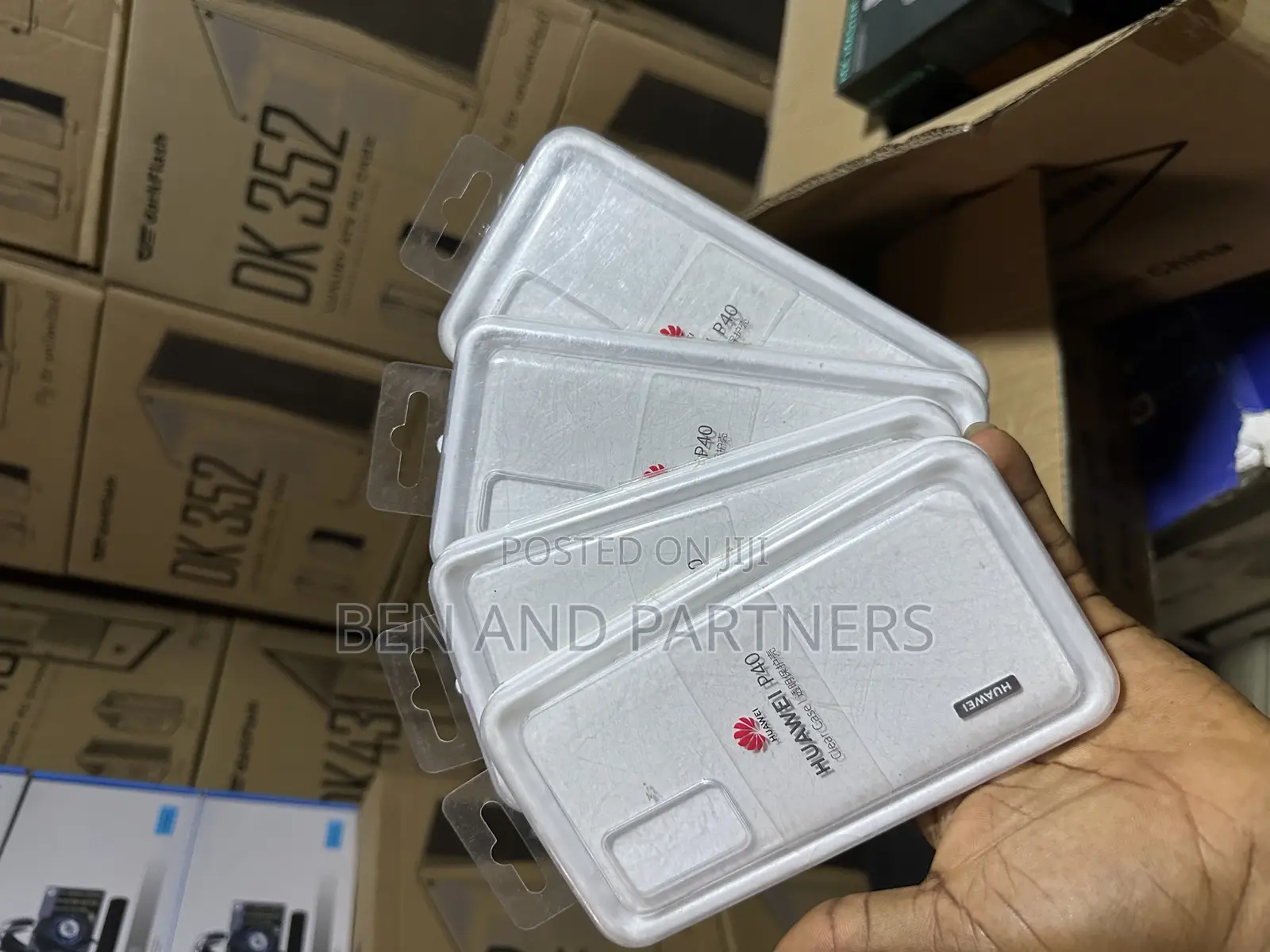 Original Huawei P-40 Transparent Cover Available