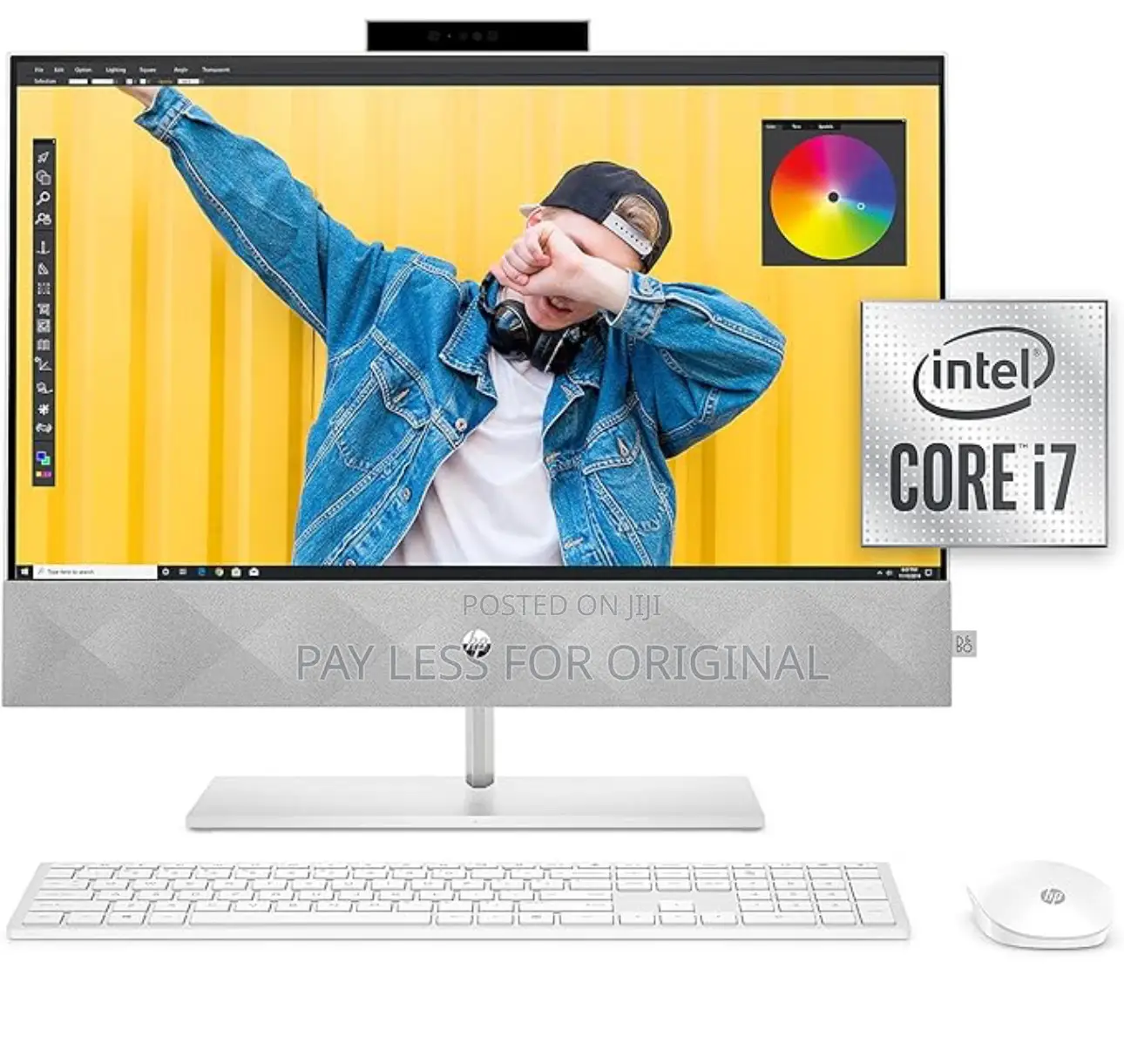 New Desktop Computer HP AiO 24 16GB Intel Core I7 SSD 256GB