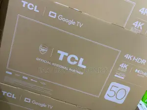 Frameless 50" Google Ultra HDR Tv