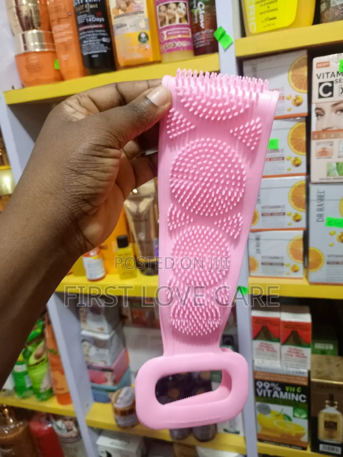 Silicon Back Scrub