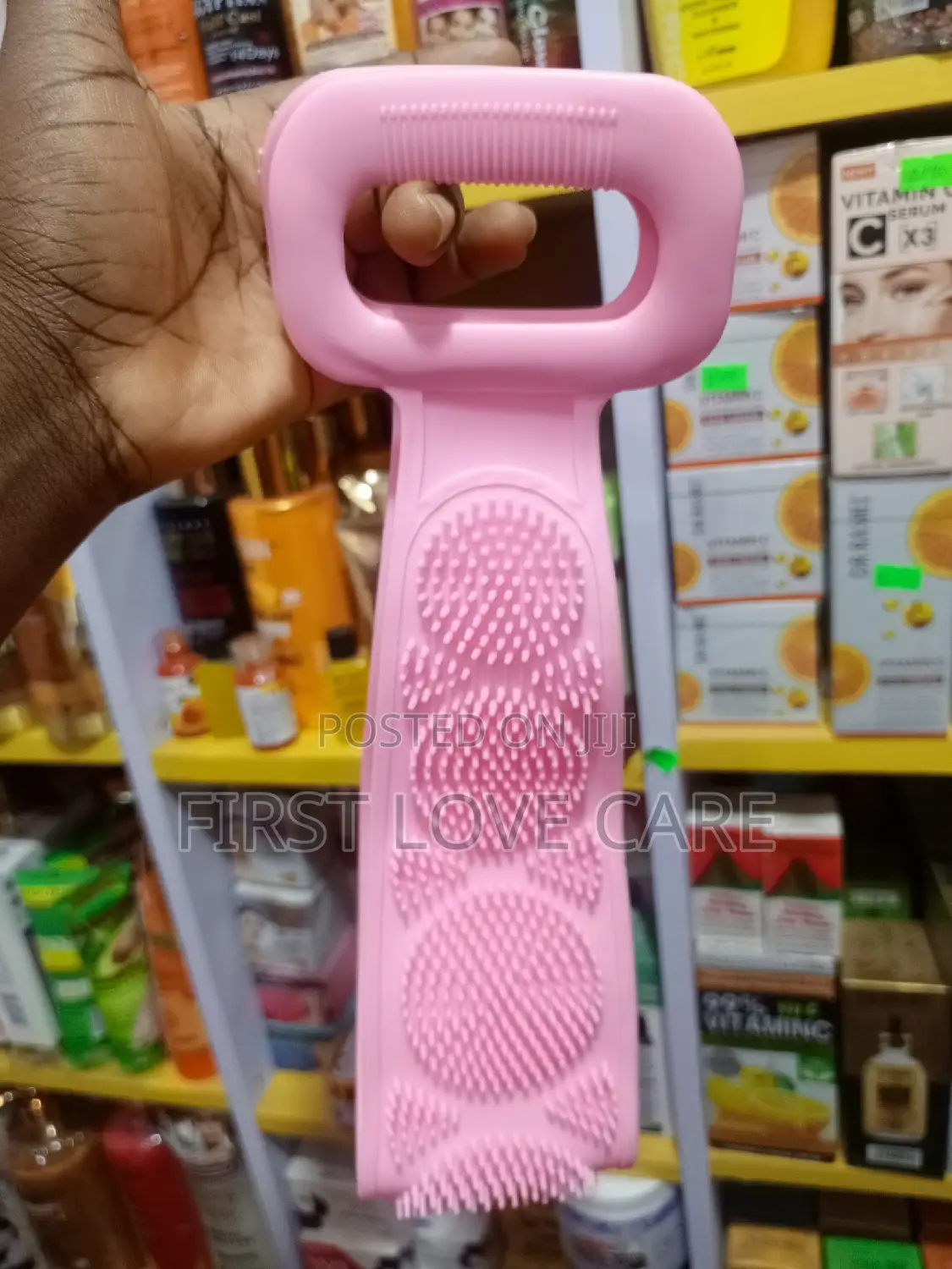 Silicon Back Scrub