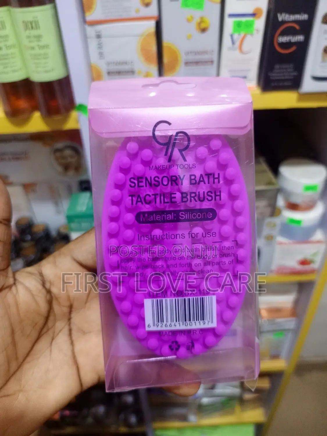 Silicon Body Scrub Sponge