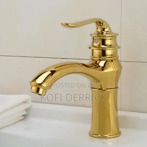 Gold Faucet - Basin Tap