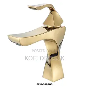 Gold Basin Faucet Mixer
