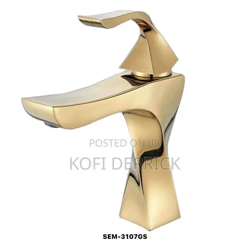 Gold Basin Faucet Mixer