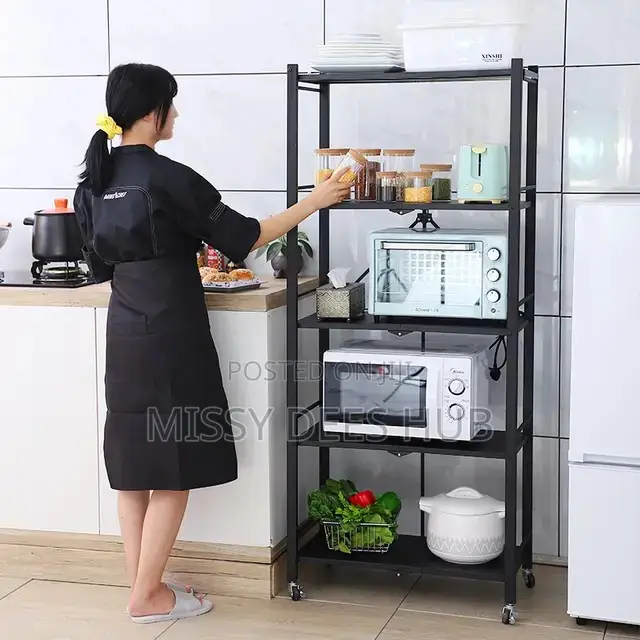 5 Tier Foldable Storage Rack.