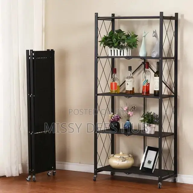5 Tier Foldable Storage Rack.