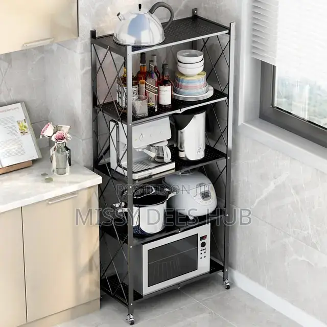 5 Tier Foldable Storage Rack.