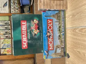 Monopoly, Scrabble and Jenga Game