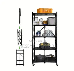 5 Tier Foldable Storage Rack.
