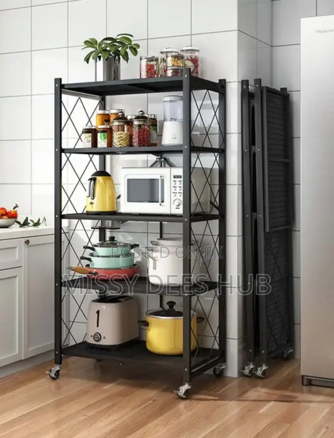 5 Tier Foldable Storage Rack.