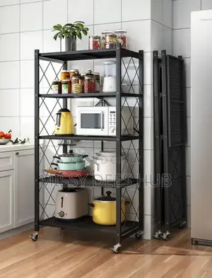 5 Tier Foldable Storage Rack.