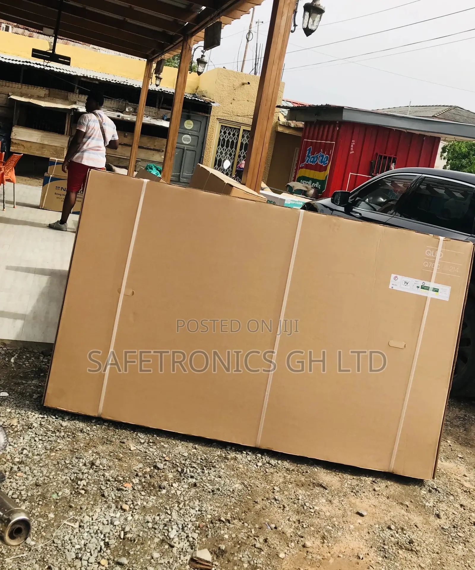 Qled Black Electric Smart Samsung 85 Inches Glossy Q70c