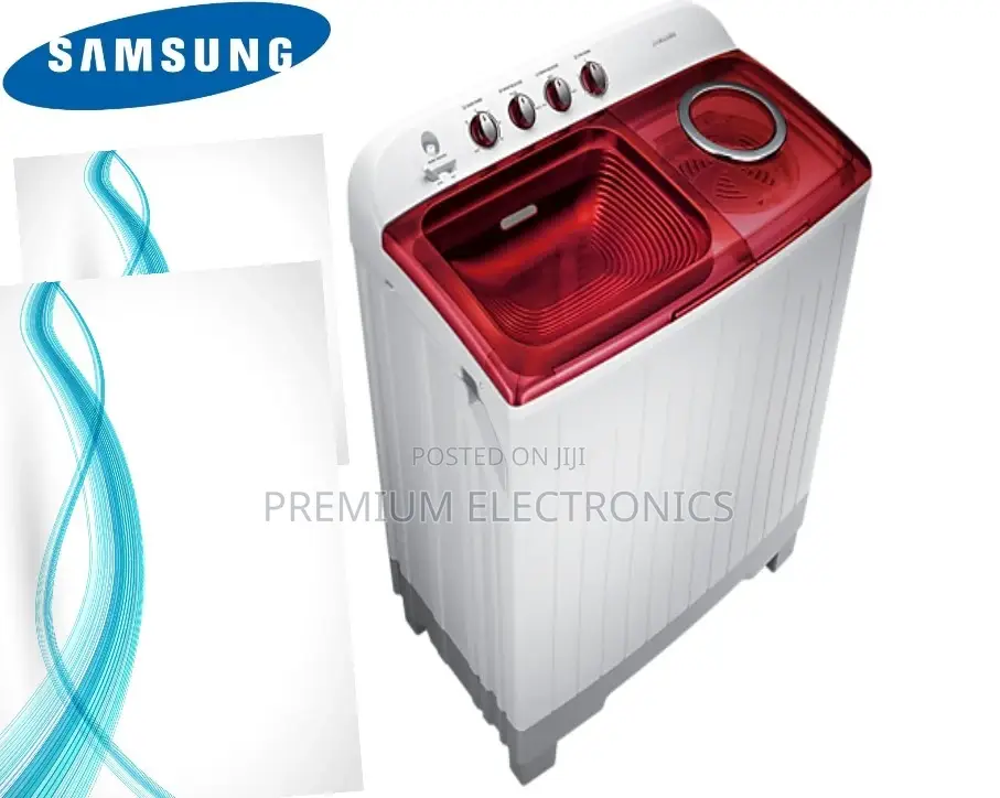 Samsung Wt12j4200mr Twintub/Dedicated Ez Wash Traytm, 12 Kg