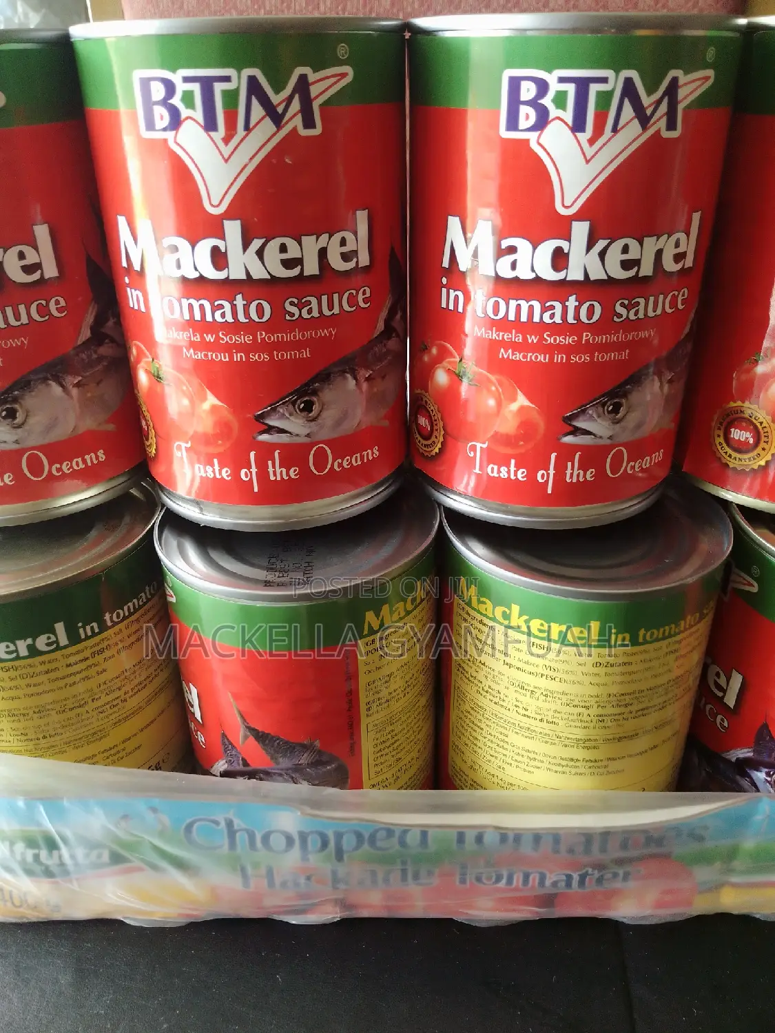 BTM Mackerel in Tomato and Spicy Sauce From Uk