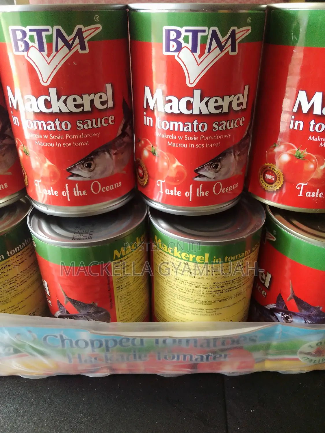 BTM Mackerel in Tomato and Spicy Sauce From Uk