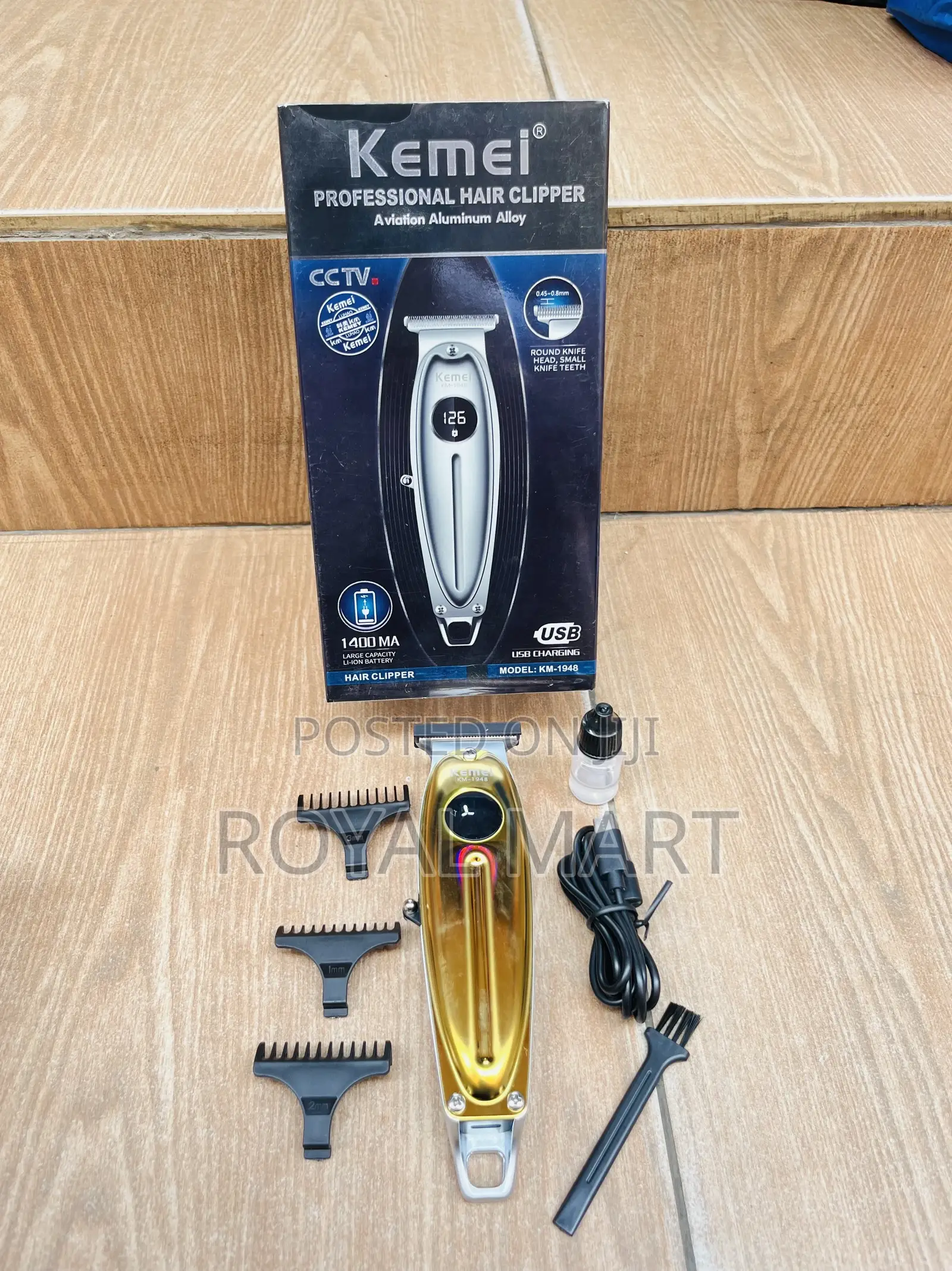 Kemei T Blade Gold Trimmer