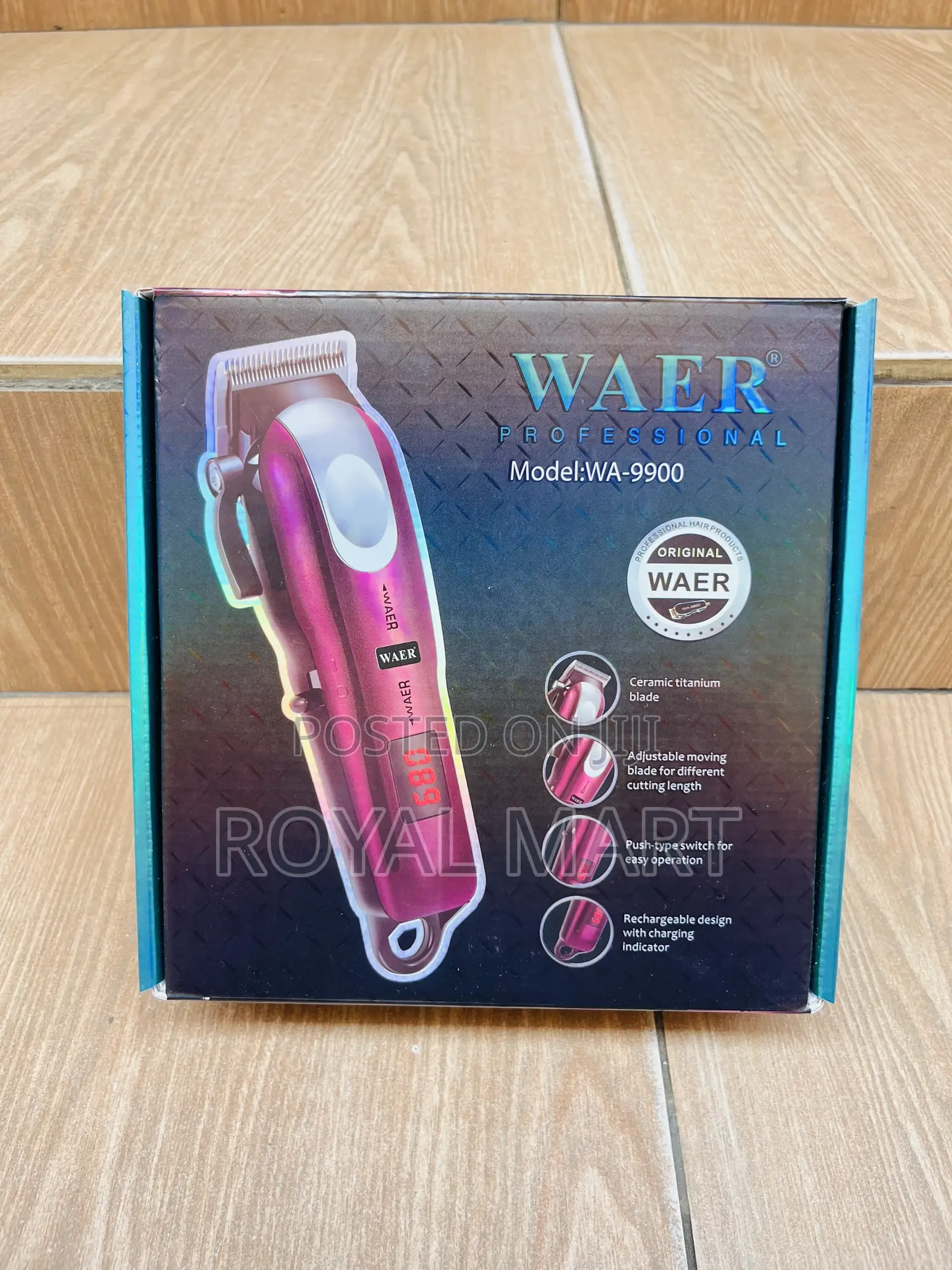 Waer Professional Hair Clipper