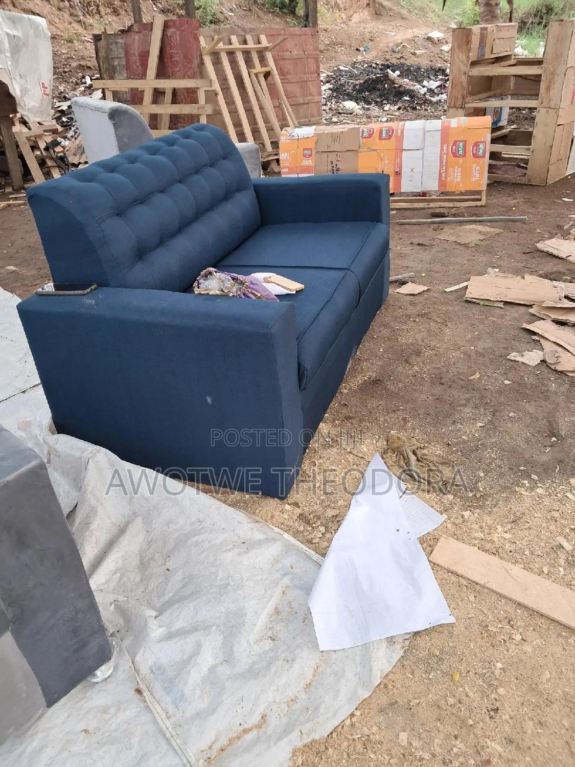 Qquality 2i1 Sofa( Payment After Delivery)