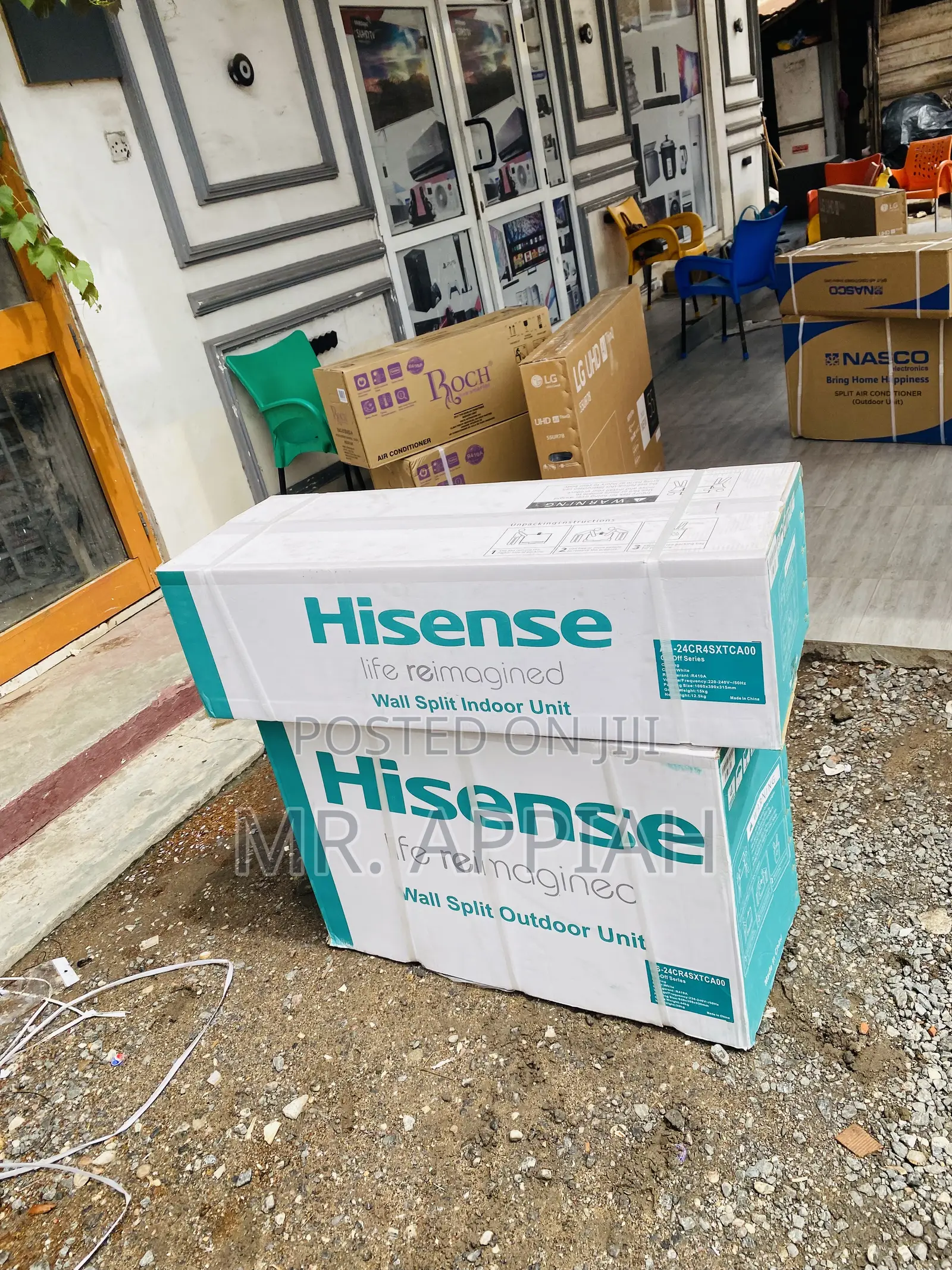 High Quality Hisence 1.5hp Split Type Ac(White)R410