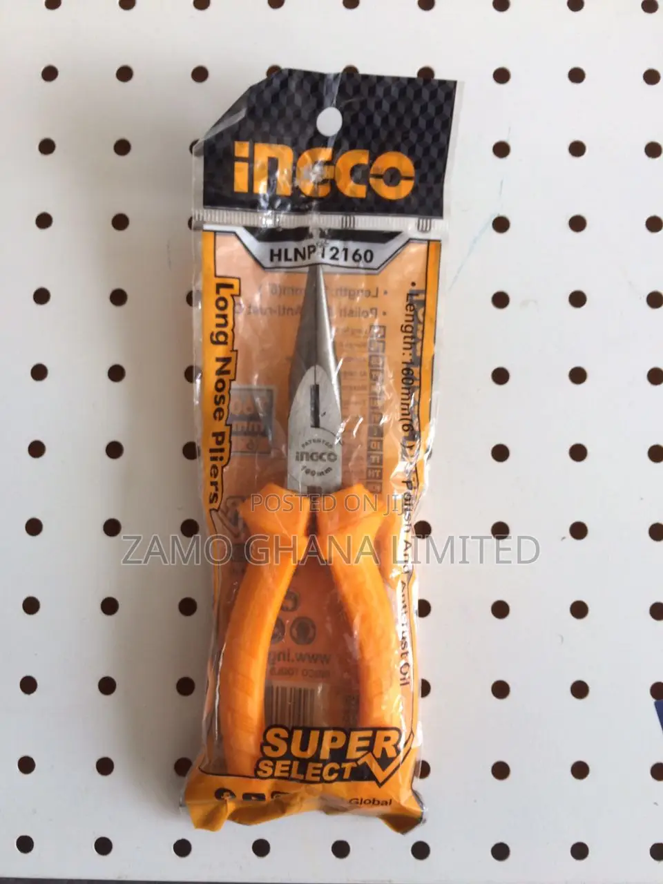 Long Nose Pliers 6" - HLNP12160
