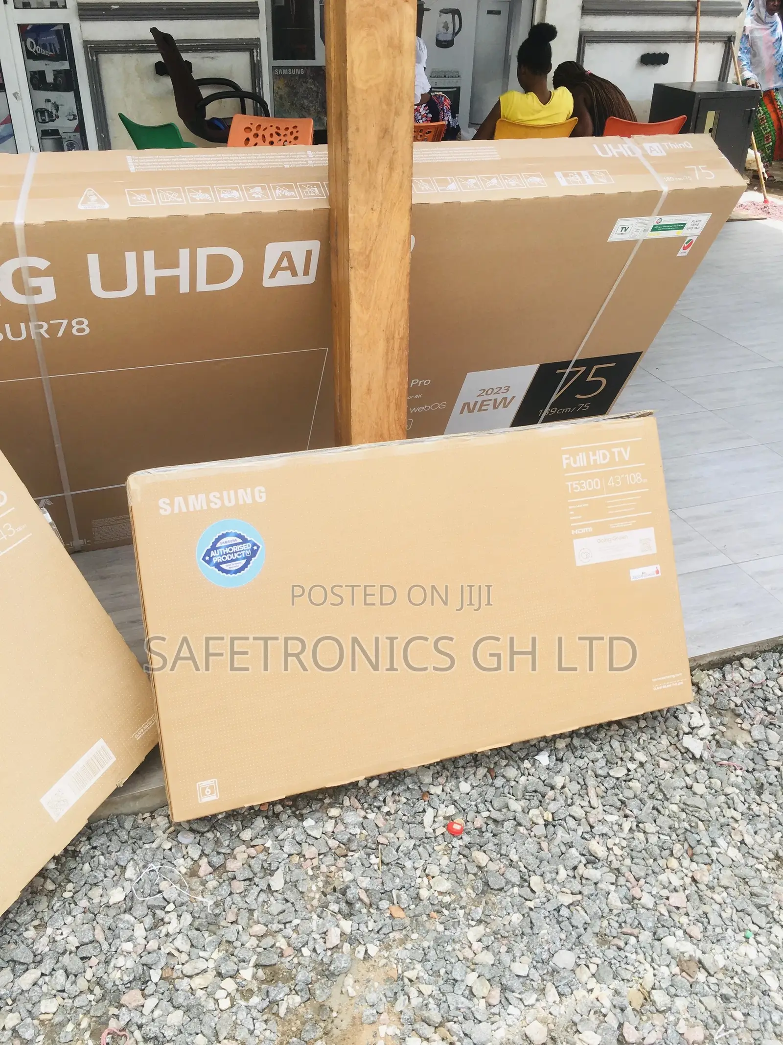 Glossy T5300 Led Black Electric 43 Inche Samsung Smart Tv