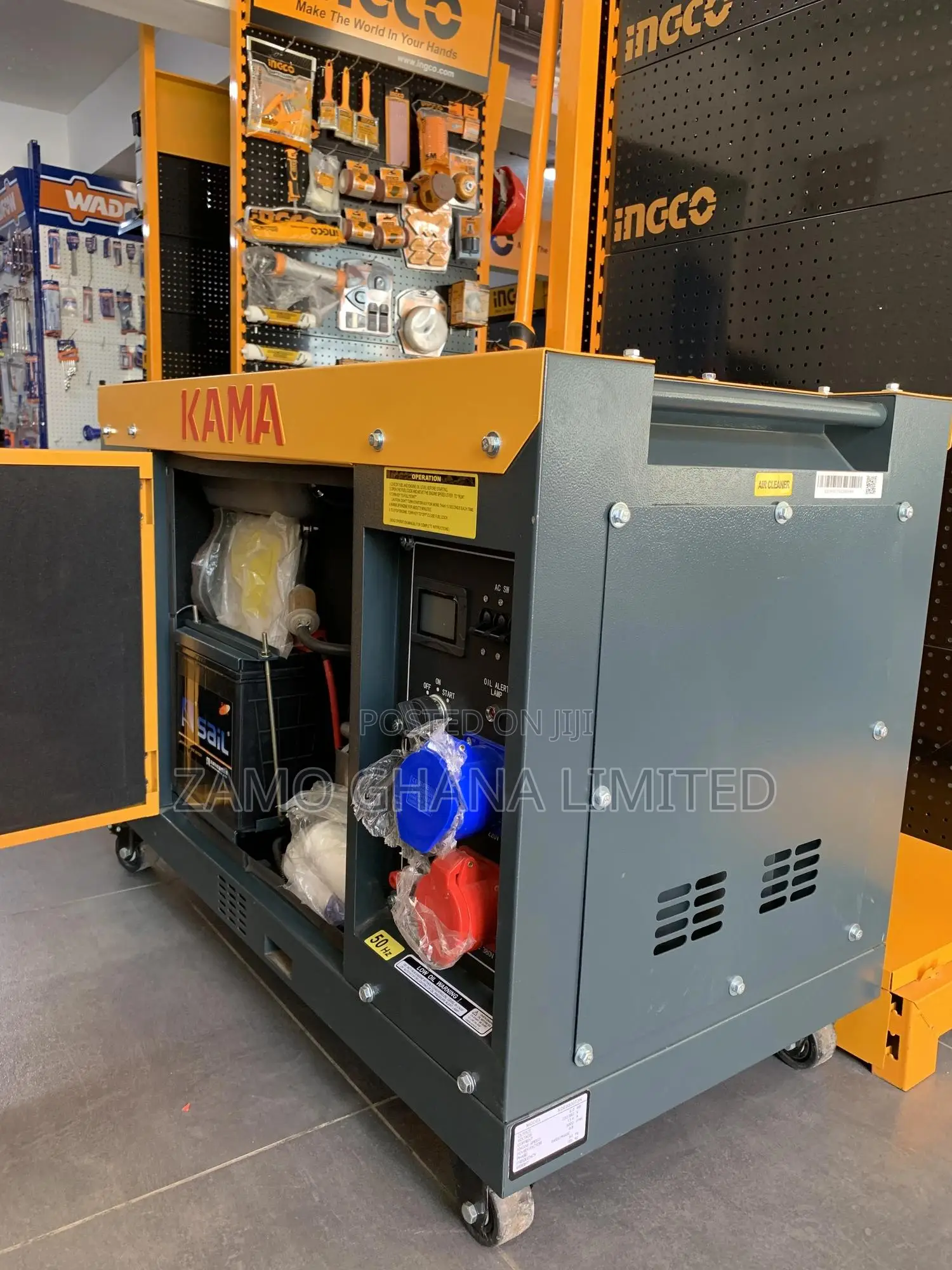 KAMA Silent Diesel Generator (3 Phase) 7.0KVA # KDE8800T3N