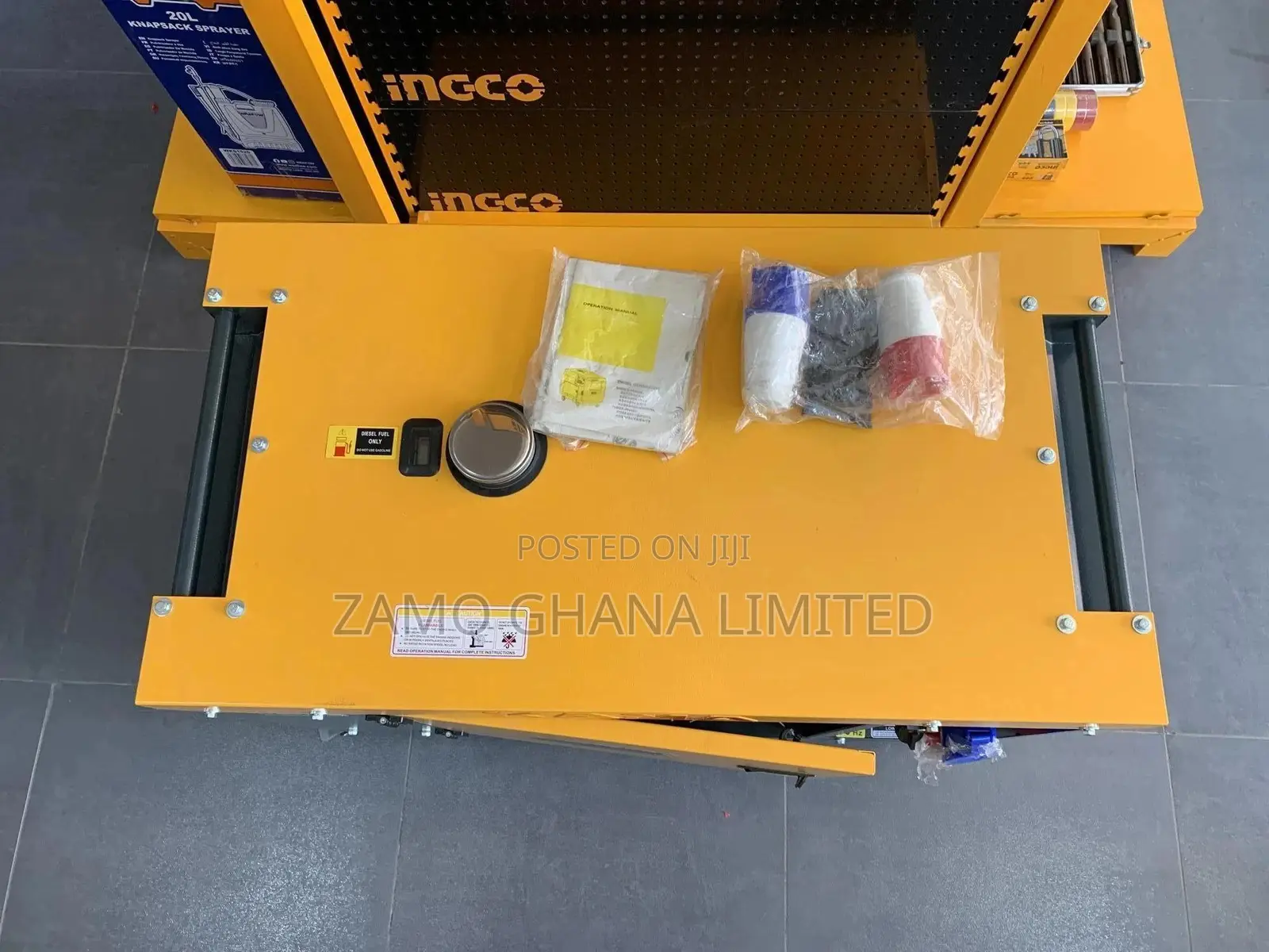 KAMA Silent Diesel Generator (3 Phase) 7.0KVA # KDE8800T3N