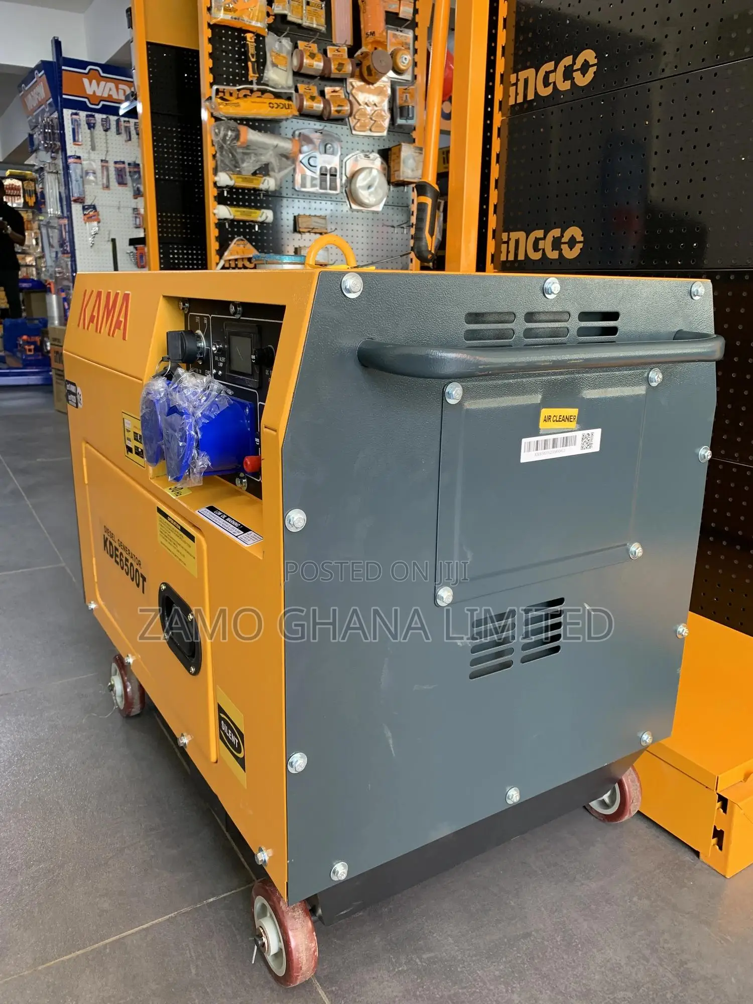 Silent Diesel Generator(Single Phase)5.5KVA # KDE6500T