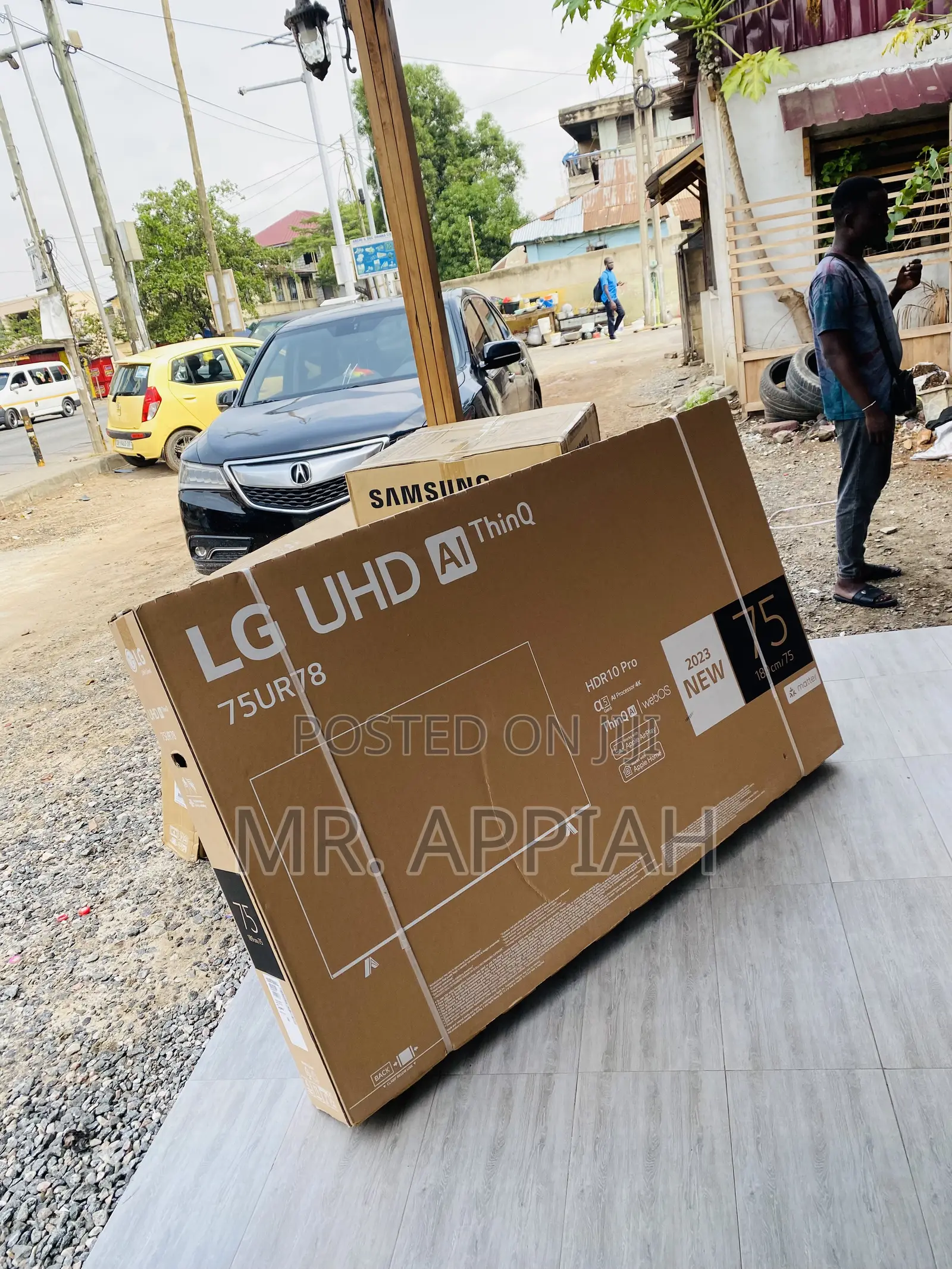 Sealed in Box LG 75ur78 75 Inch Smart Ultra HD Tv.