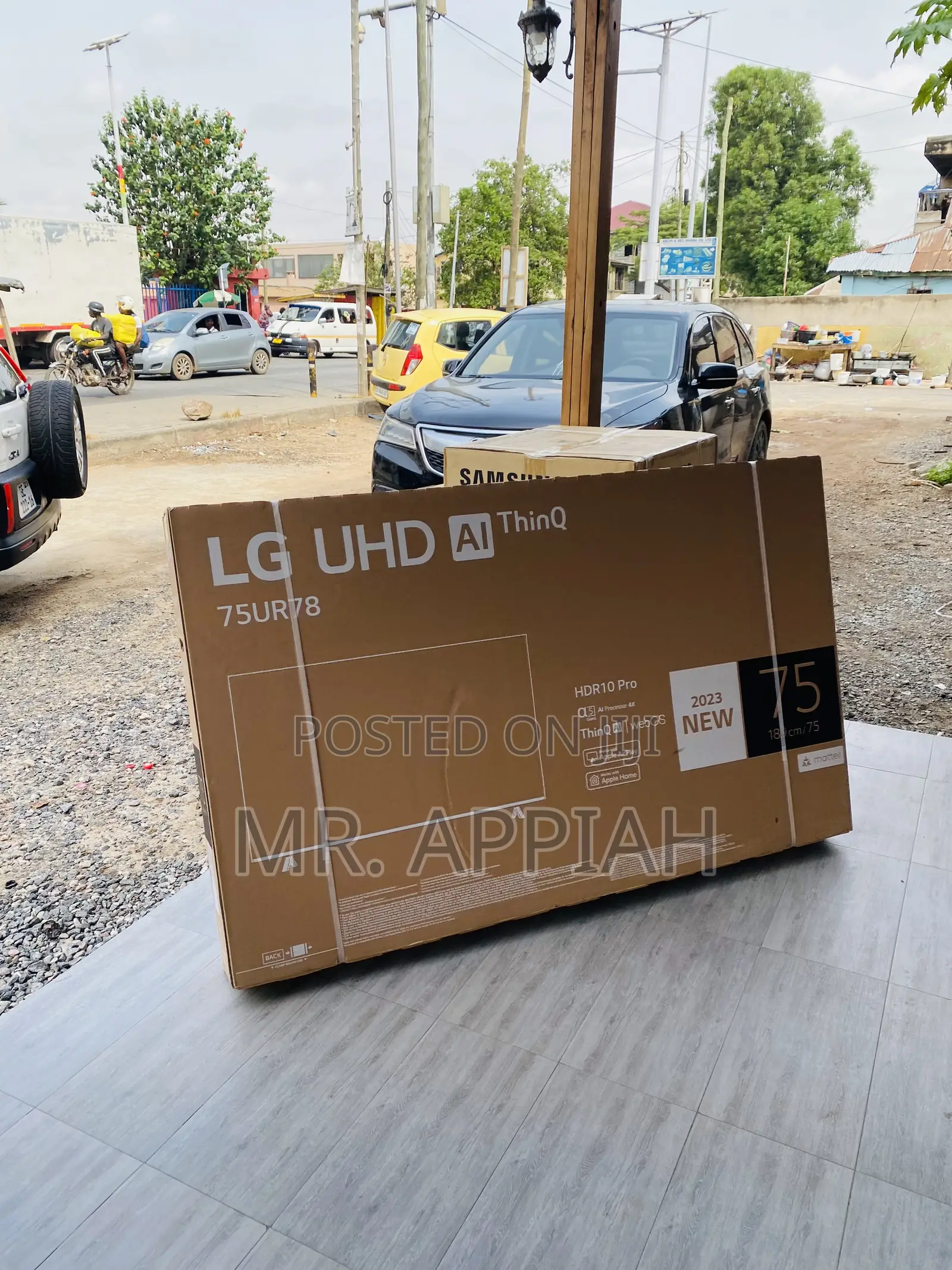 Sealed in Box LG 75ur78 75 Inch Smart Ultra HD Tv.