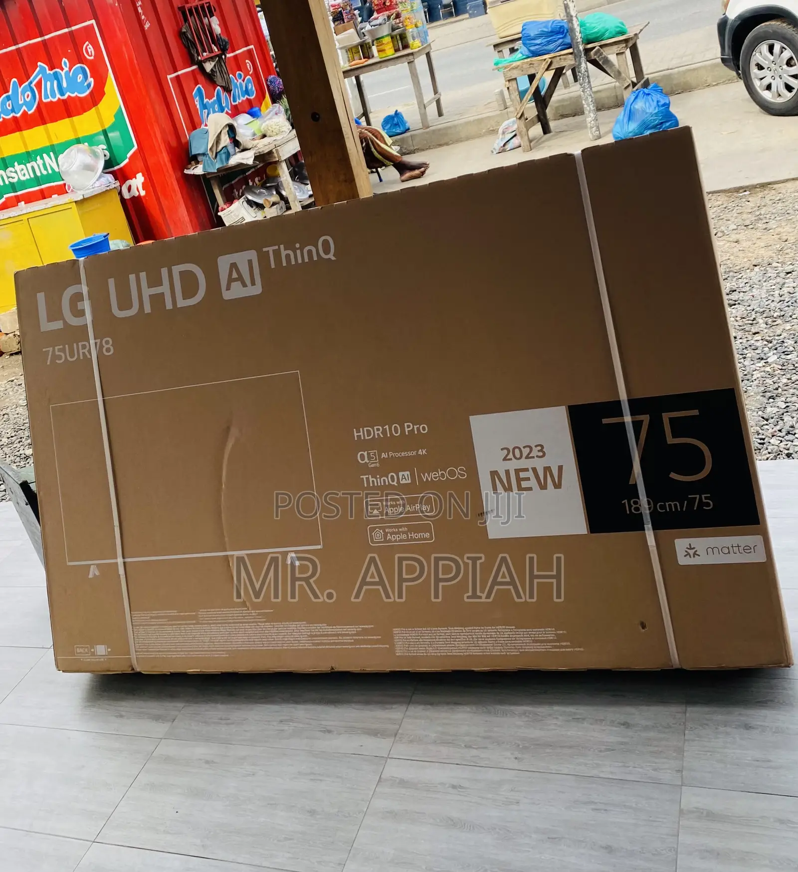 Unique Design LG 75ur78 75 Inch Smart Ultra HD Tv.
