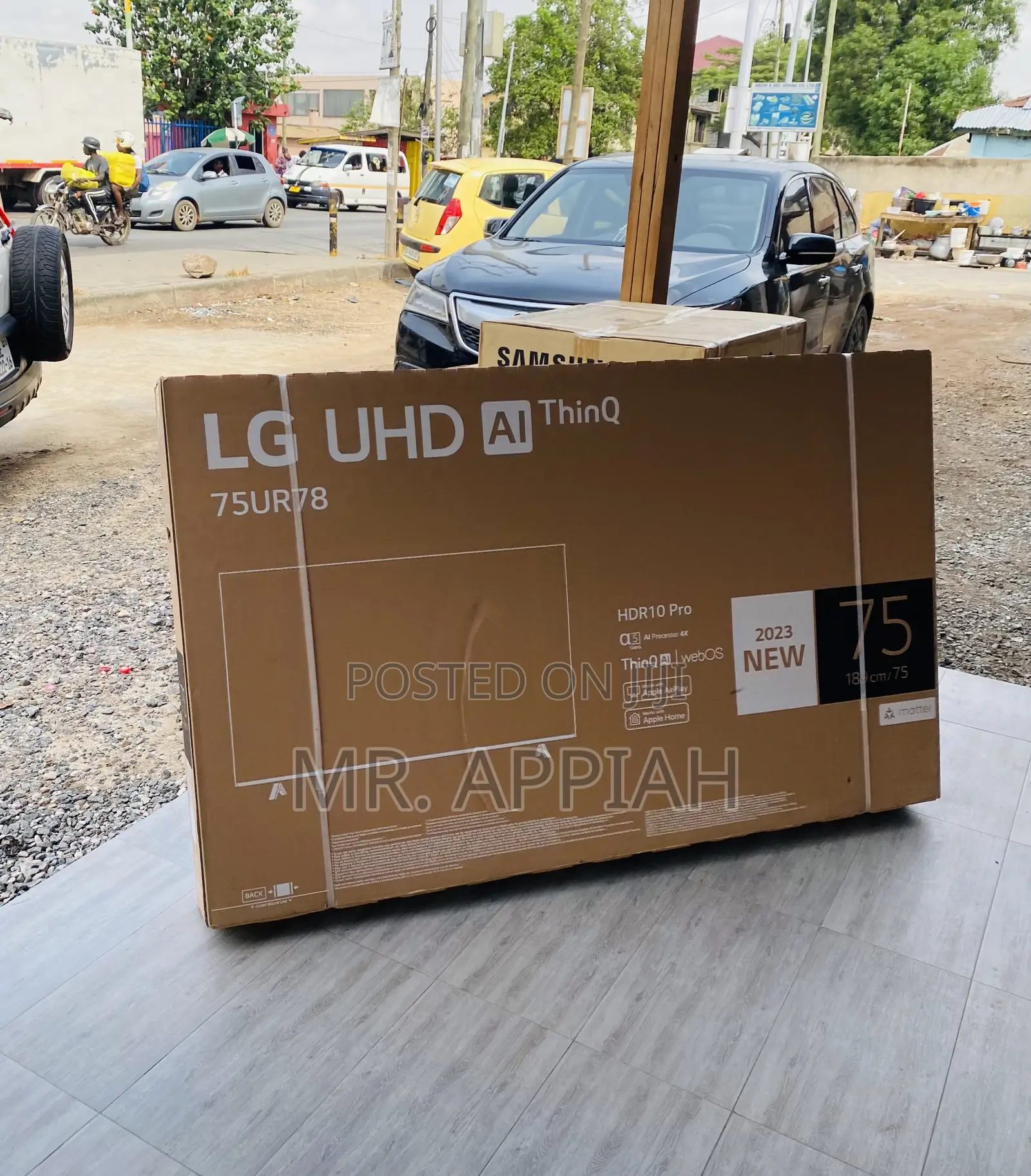 Fresh in Box LG 75ur78 75 Inch Smart Ultra HD Tv.
