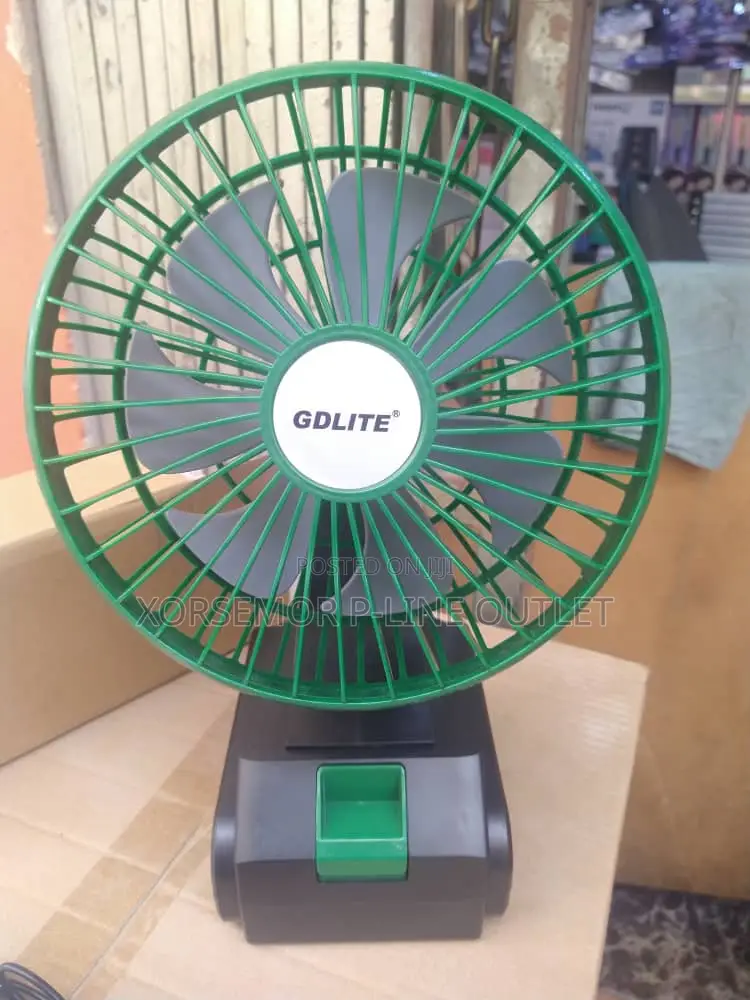 Solar Electric Chargeable Fan
