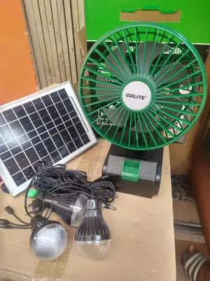 Solar Electric Chargeable Fan