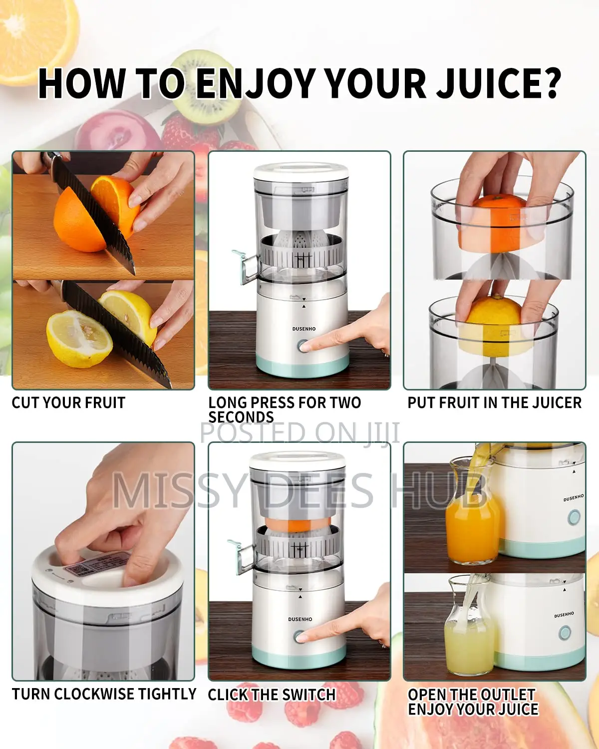 Portable Citrus Juicer