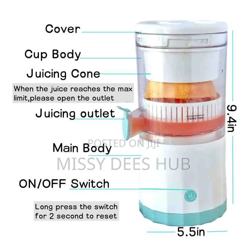 Portable Citrus Juicer