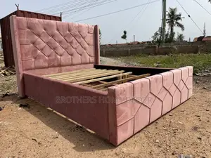 Baby Pink Double Bedframe 54x75// Very Durable And Strong