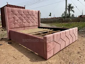 Baby Pink Double Bedframe 54x75// Very Durable And Strong