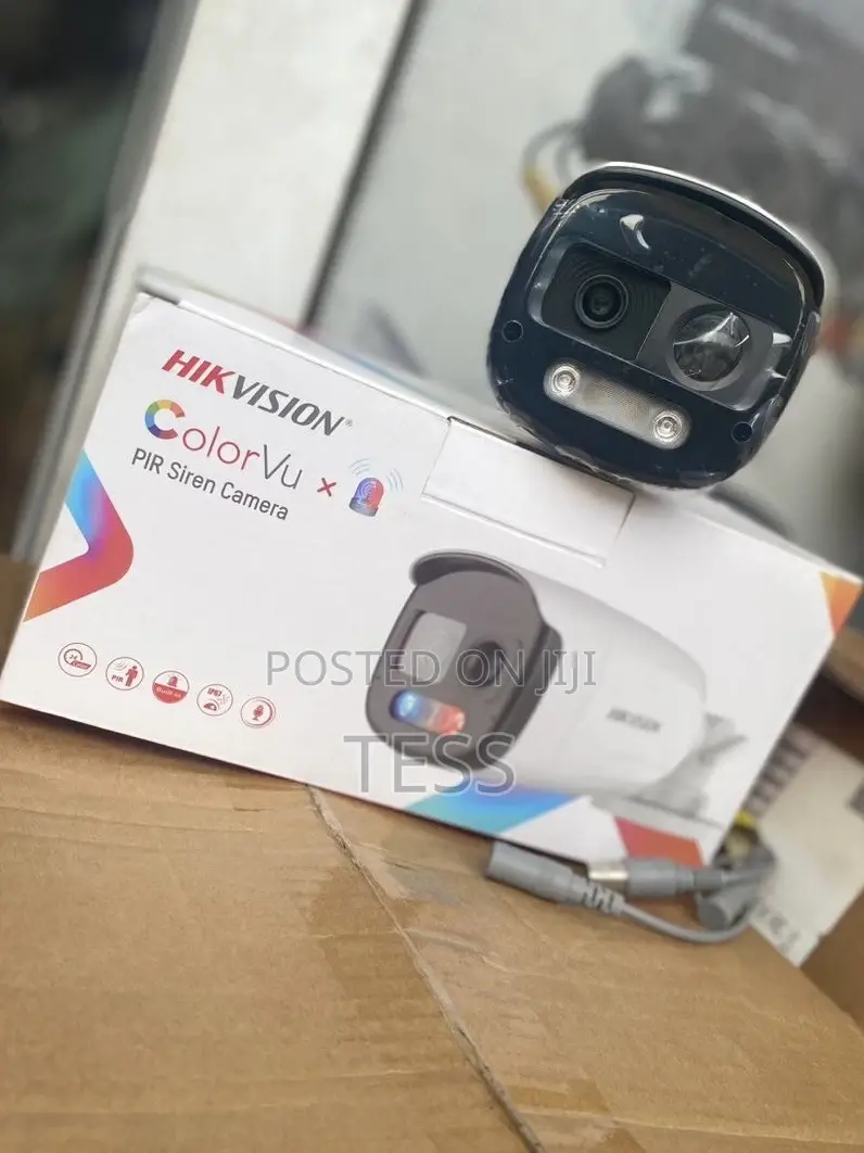 Hikvision PIR Siren Audio Camera 2MP Full Color