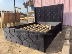 Foreign Bedframe 60x80 ( Black Color)