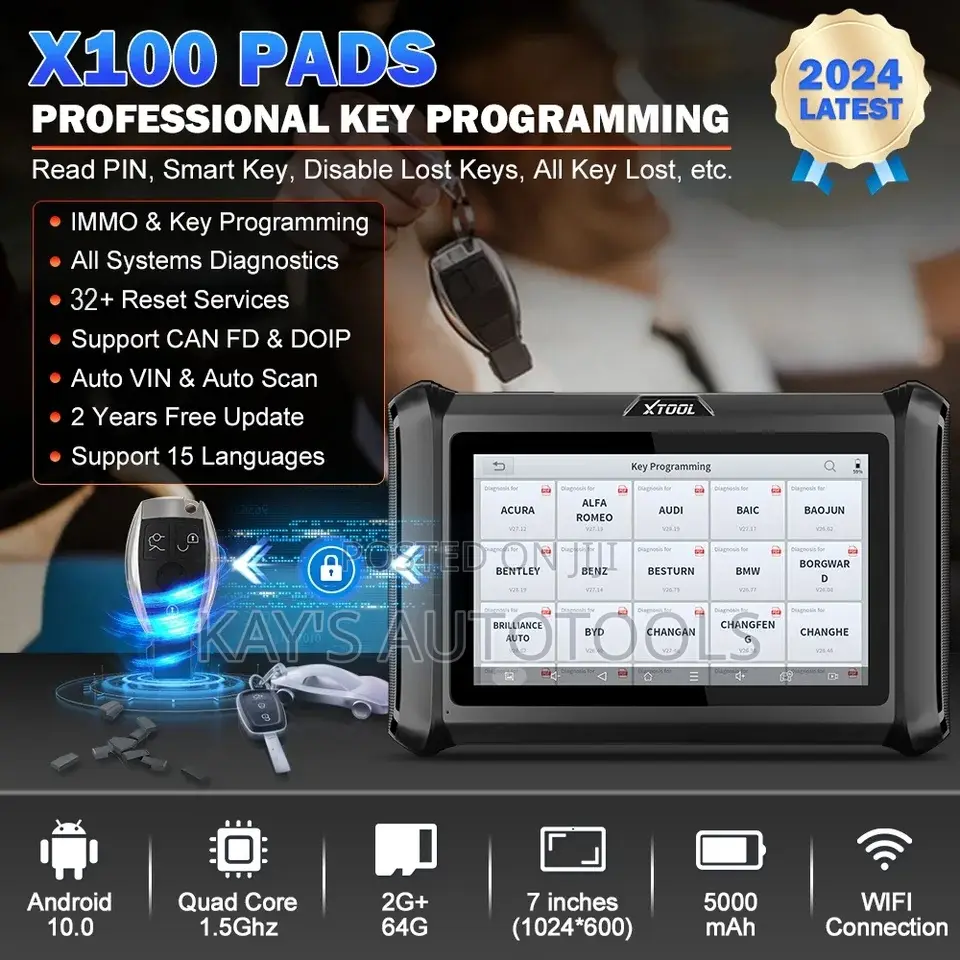 Xtool X100 Pad S Pads Car Programmer and Diagnostics Tool